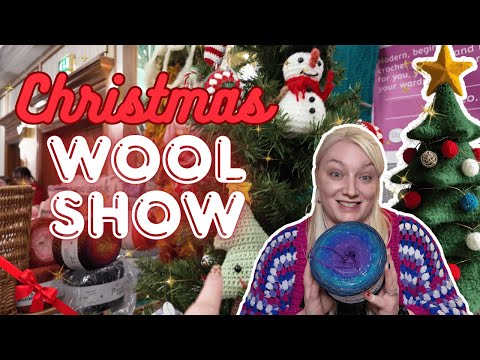 Christmas Wool Show Birmingham 2025 🎄 Huge Yarn Haul, Indie Dyers & a Heartwarming Surprise!