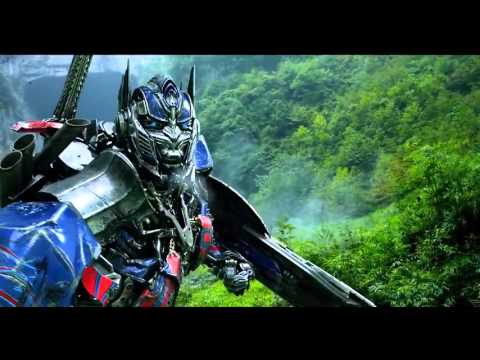 Transformers  Age of Extinction   Optimus Prime Speech  The Battle Begins  Dinobots Charge   YouT
