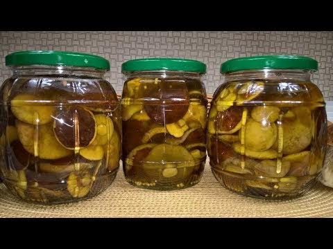 Grzyby Marynowane na Zimę - Podgrzybki marynowane - Marynowane grzyby leśne