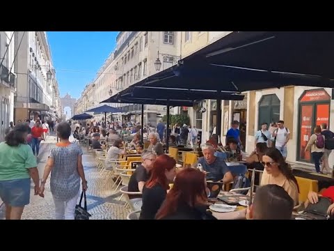 LISBON Walking Tour 2023, Portugal