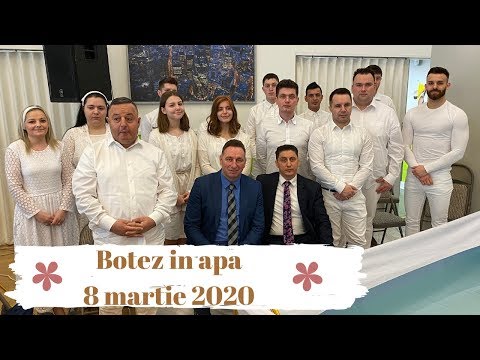 Botez in apa 8 martie 2020 | Biserica Peniel Londra |