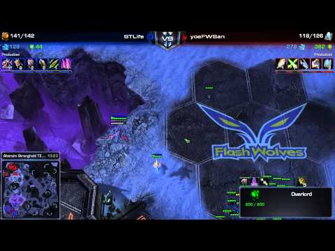 SC2 - Daily Masters - PvZ - San vs Life