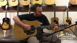 Video thumbnail for 1963 Martin D-28 at Lowe Vintage by Lowe Vintage Instrument Company