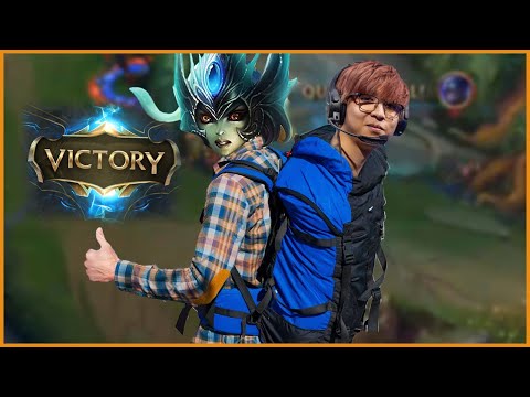 HANS SAMA getting CARRIED by the supports