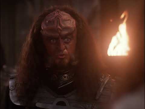 Star Trek TNG | Gowron "What color were his EYES"
