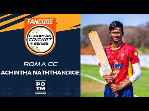 POTM: A.Naththandige - RCC vs RC  | Highlights | FanCode ECS Rome, 2022 Day 4 | ECS22.426