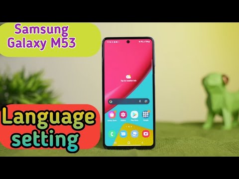 Language Change In Samsung Galaxy M53, Samsung Galaxy M53 Mein Language