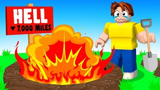 Digging To HELL In Roblox!