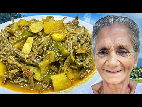 Dried Sprats Potato Curry
