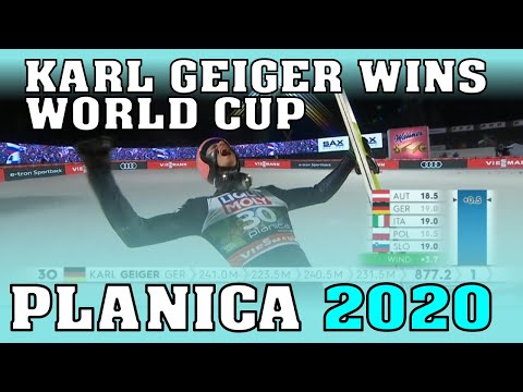 Unglaublich!! Karl Geiger gewinnt die Skiflug WM in Planica [alle 4 Sprünge]