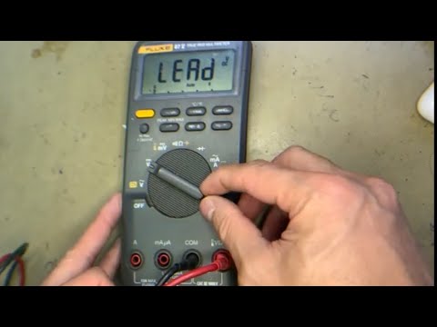 Fluke 87V Repair | LEAD Blink Alarm and Beeping Continually| Repairing  Digital Multimeter