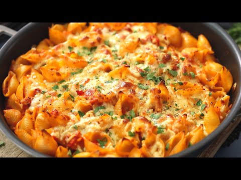 Creamy Tomato Tuna Pasta Bake
