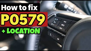 dtc p0579 - қате кодын түсіндіру