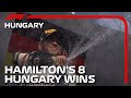 Lewis Hamilton's Eight Wins in Hungary | 2020 Hungarian Grand Prix