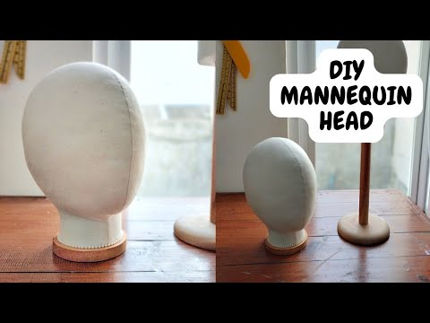 BEST MANNEQUIN HEAD TUTORIAL (ADULT) | DIY MANNEQUIN...