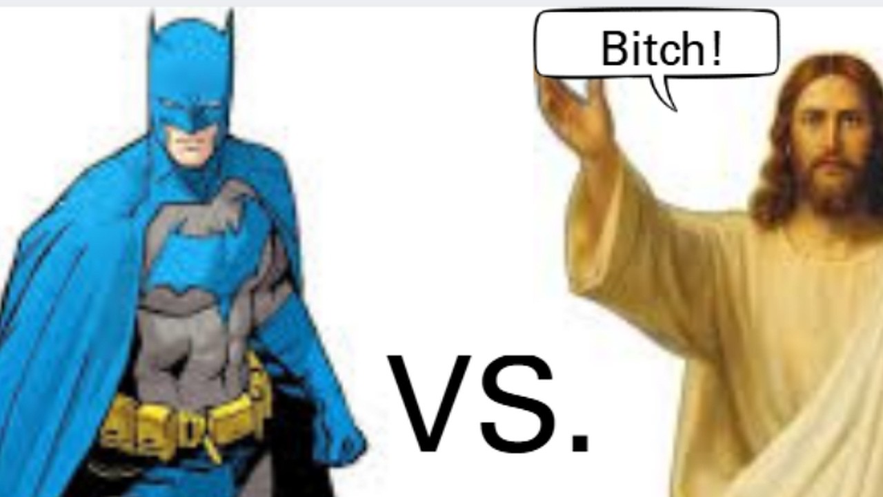 Jesus Vs  Batman