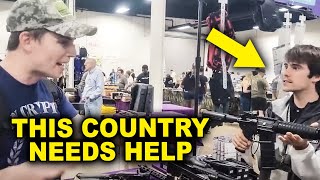 Trolling Idiots at a Gun Show with Walter Masterson