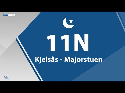 11N Kjelsås - Majorstuen