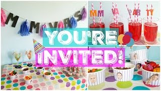 DIY PARTY IDEAS! Easy Affordable Decor, Treats and Snacks!