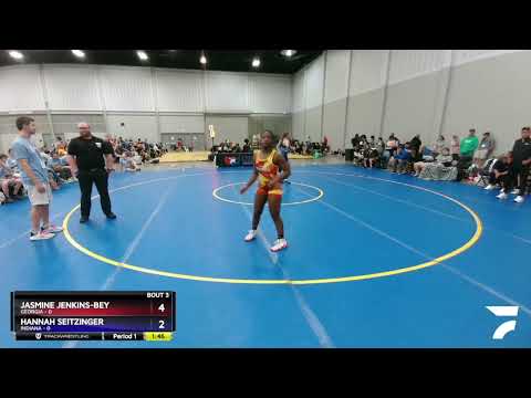 127 Lbs Round 1 (6 Team) - Jasmine Jenkins-Bey, Georgia Vs Hannah Seitzinger, Indiana 2f69