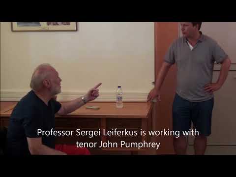 Musical Odyssey 2018- Masterclass with Sergei Leiferkus