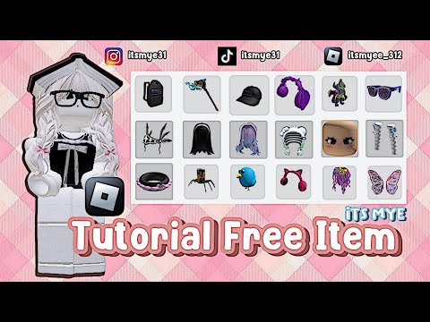 TUTORIAL FREE ITEM DI ROBLOX 2024 😍‼️|| Roblox Indonesia