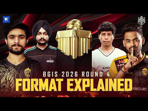 BGIS 2026 Round 4 Format Explained | How Teams Qualify for Quarter Finals
