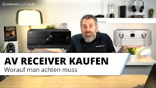 AV Receiver Kaufberatung