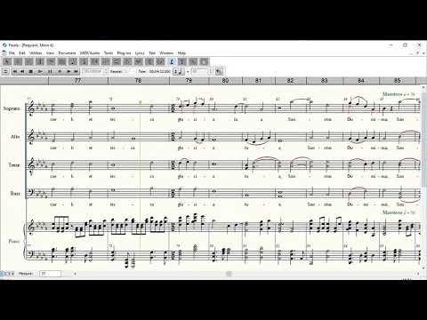 Requiem for the Living, Move 4 Soprano Highlighted