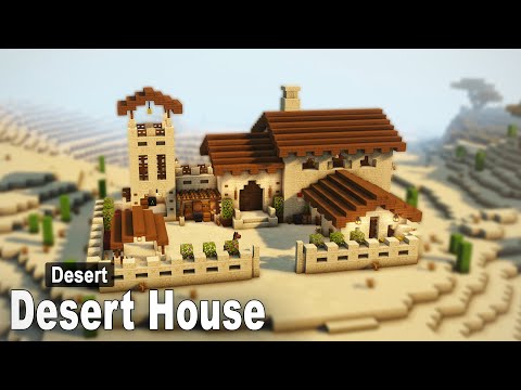 Minecraft: How to build a Desert House | Easy Tutorial