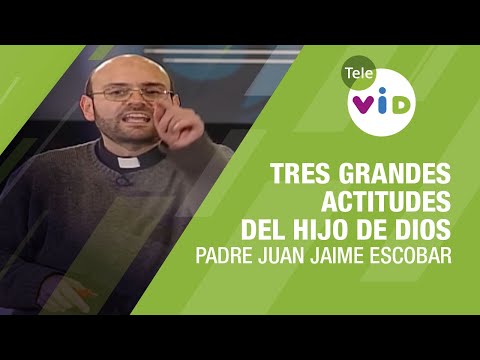 Las 3 grandes actitudes del hijo de Dios, Padre Juan Jaime Escobar - Tele VID
