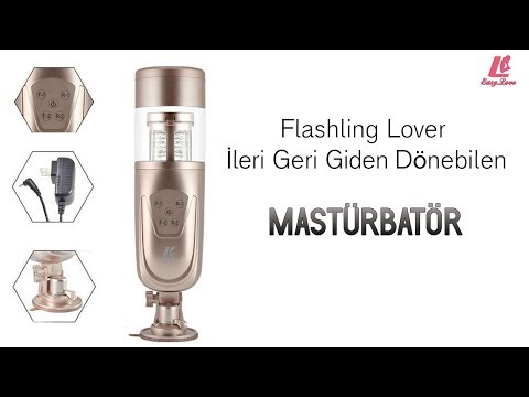 Flashling Lover İleri Geri Giden&Dönebilen ve Güçlü Otomatik Mastürbatör