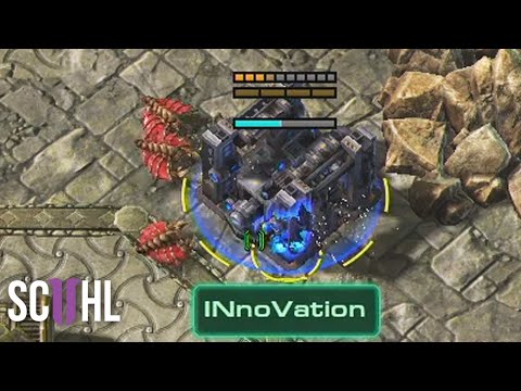 INnoVation's Fake Bunker Rush - Starcraft 2