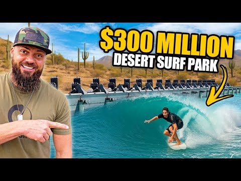 We Risked Everything to Build a Giant Surf Wave in the Middle of The Desert