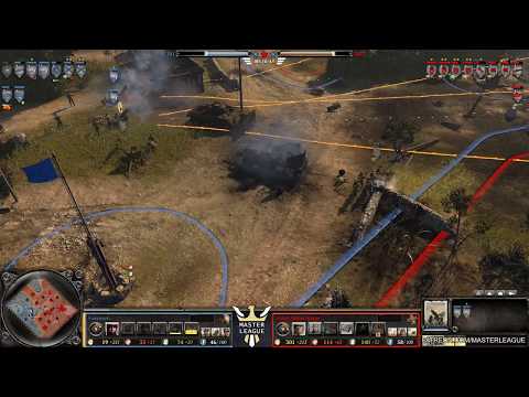 Orangepest vs. JibberJabberJobber in a fanastic top level duel on a much improved version of Bayeux!