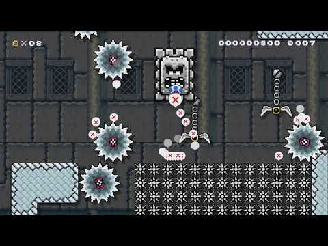 Bowser's 20 Second Castle by SuperCrane - Super Mario Maker 2 - No Commentary 1bw