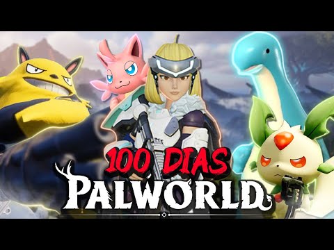 EU SOBREVIVI 100 DIAS NO PALWORLD (JOGO COMPLETO) - O FILME