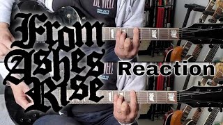 From Ashes Rise - Reaction (Guitar Cover)