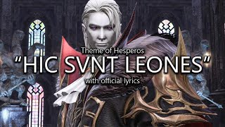 Cover art for Hic Svnt leons ~ Hesperos Theme ~ Ffxiv