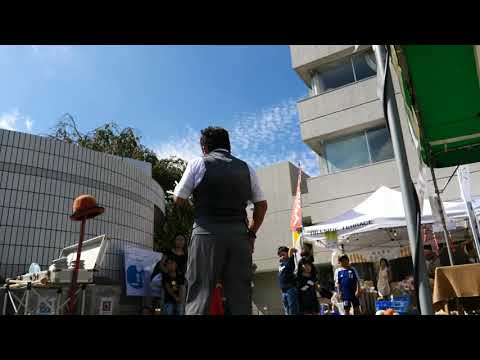 Hard puncher Sinnosuke the Street performer juggling
