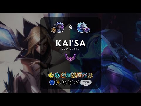 Kai'Sa ADC vs Ashe - EUW Master Patch 13.1