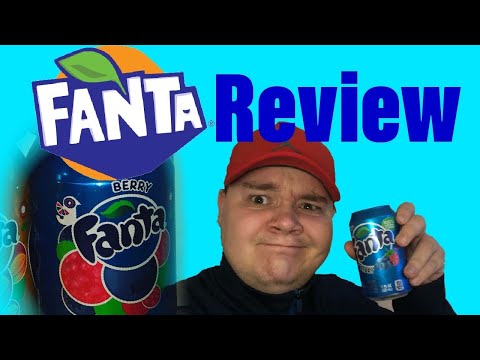 Blue Berry Fanta review! Link tries every flavour Fanta series!