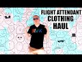FLIGHT ATTENDANT CLOTHING LINE!! *try on haul & review* FLIGHT ATTENDANT CLOTHING LINE!! *try on haul & review*