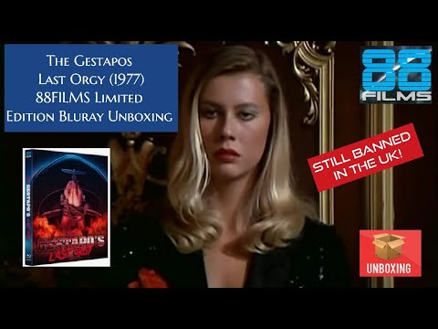 The Gestapo's Last Orgy (1977) Limited Edition Bluray Unboxing From 88films| Banned In The UK