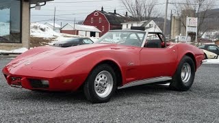 preview picture of video '1973 Red Corvette Pro Street Convertible'