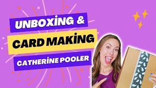 Unboxing and Card Making Video with the NEW BOO Box from Catherine Pooler