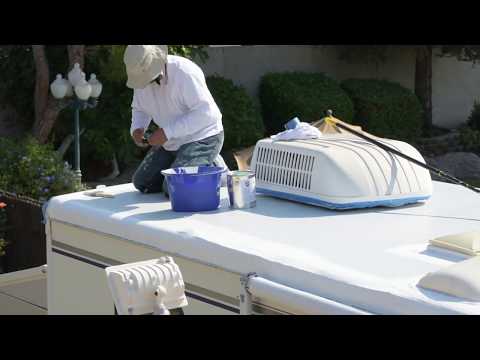 RV Armor Roofing System Timelapse