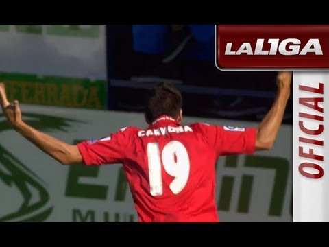 Gol de Carmona (2-2) en el SD Ponferradina - Sporting de Gijón - HD