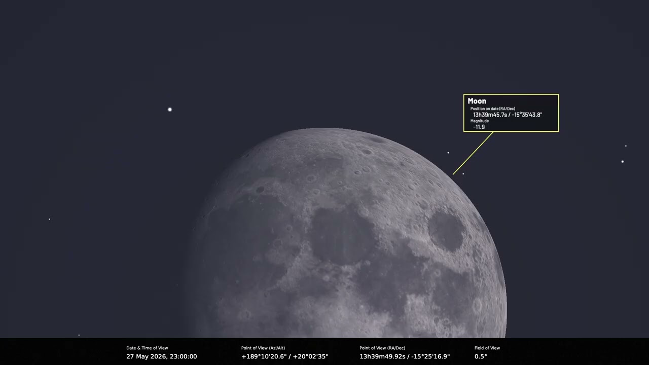 What's in the night sky tonight? May 2026