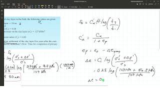SECONDARY CONSOLIDATION SETTLEMENT SAMPLE PROBLEM
